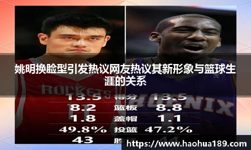 姚明换脸型引发热议网友热议其新形象与篮球生涯的关系